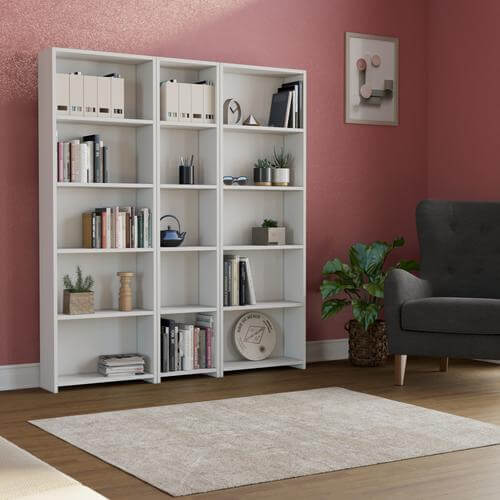 Angora Mobilya 15 Raflı Geniş Kitaplık - Görsel 4