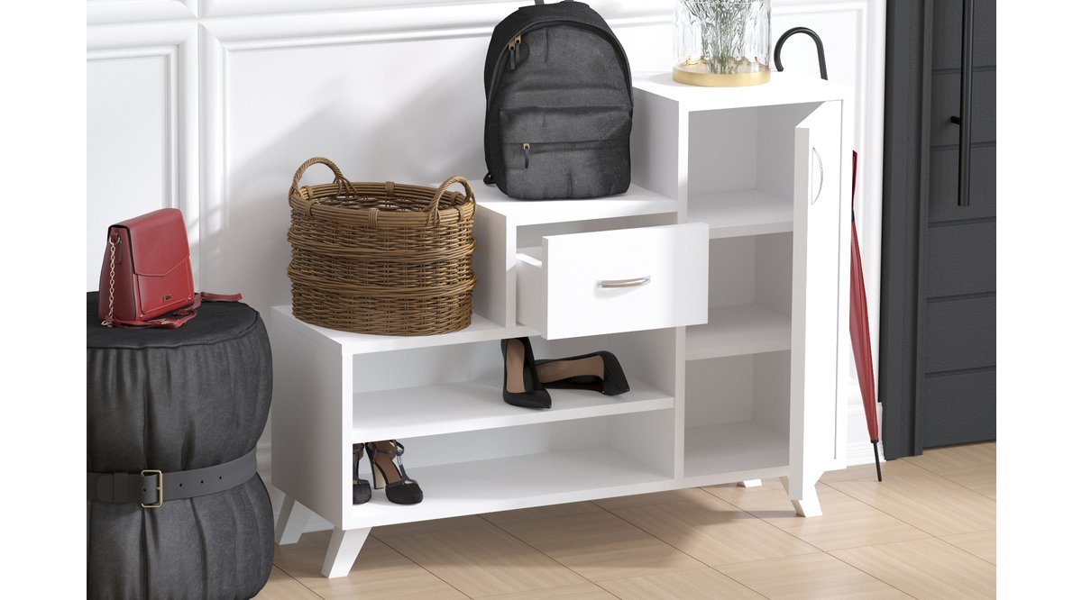 Angora Mobilya Ayakkabi Dolabı - Görsel 7