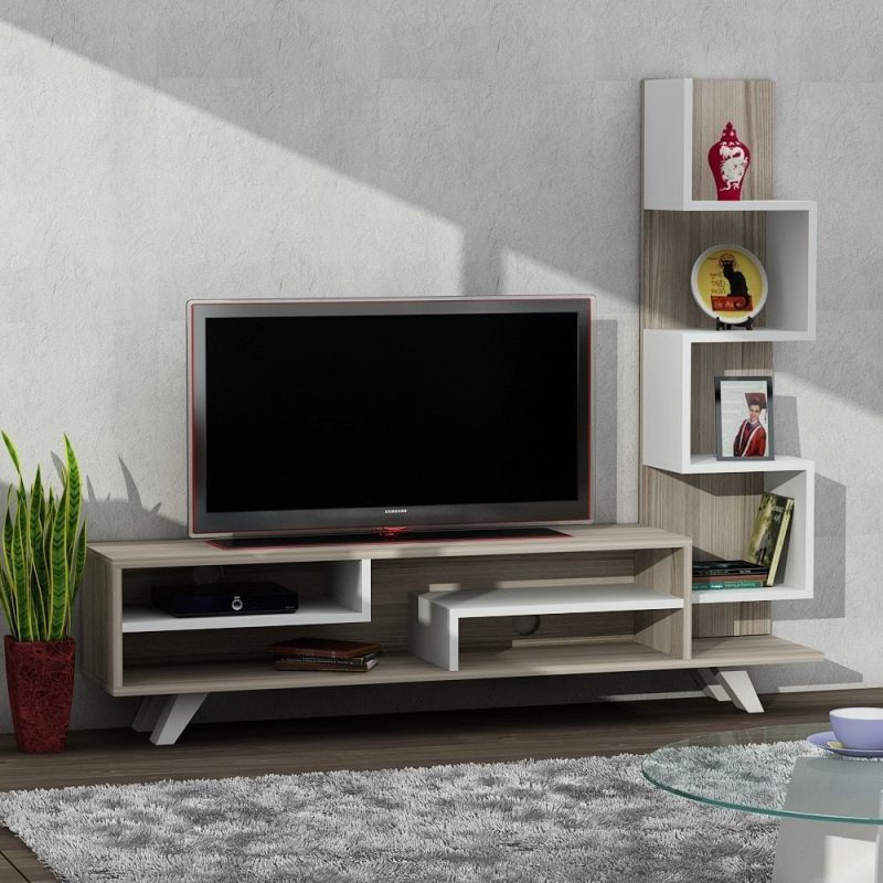 Angora Mobilya Kitaplıklı Tv Ünitesi