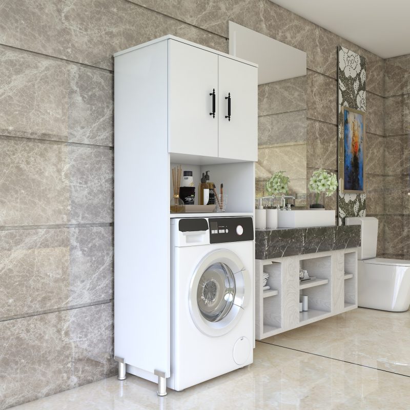 Angora Mobilya Çamaşır Makinesi Dolabı