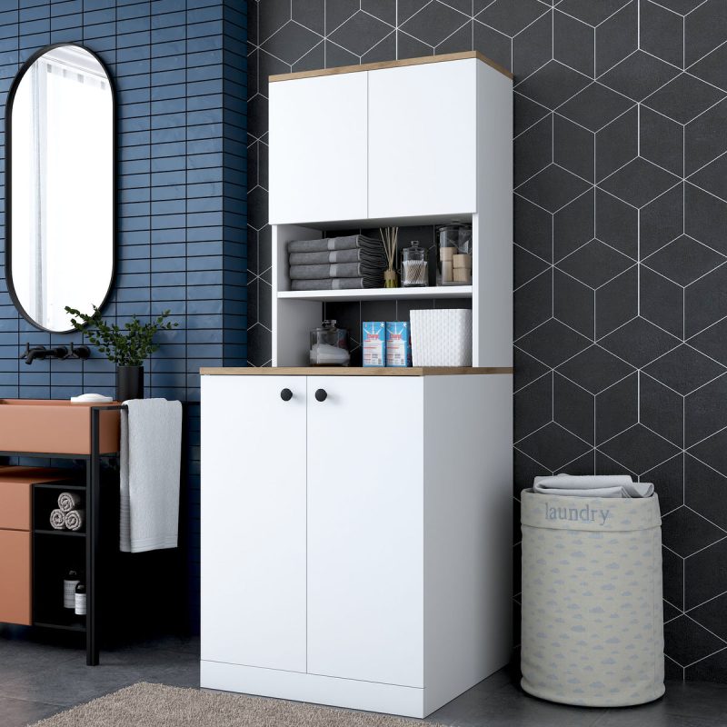 Angora Mobilya Çamaşır Makinesi Dolabı