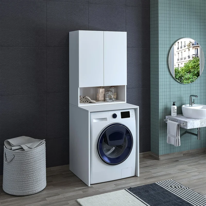 Angora Mobilya Çamaşır Makinesi Dolabı